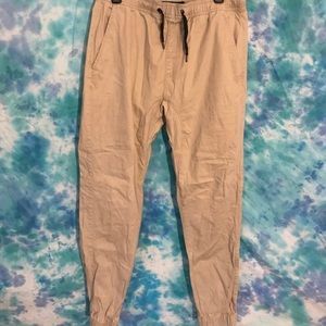 Khaki Joggers